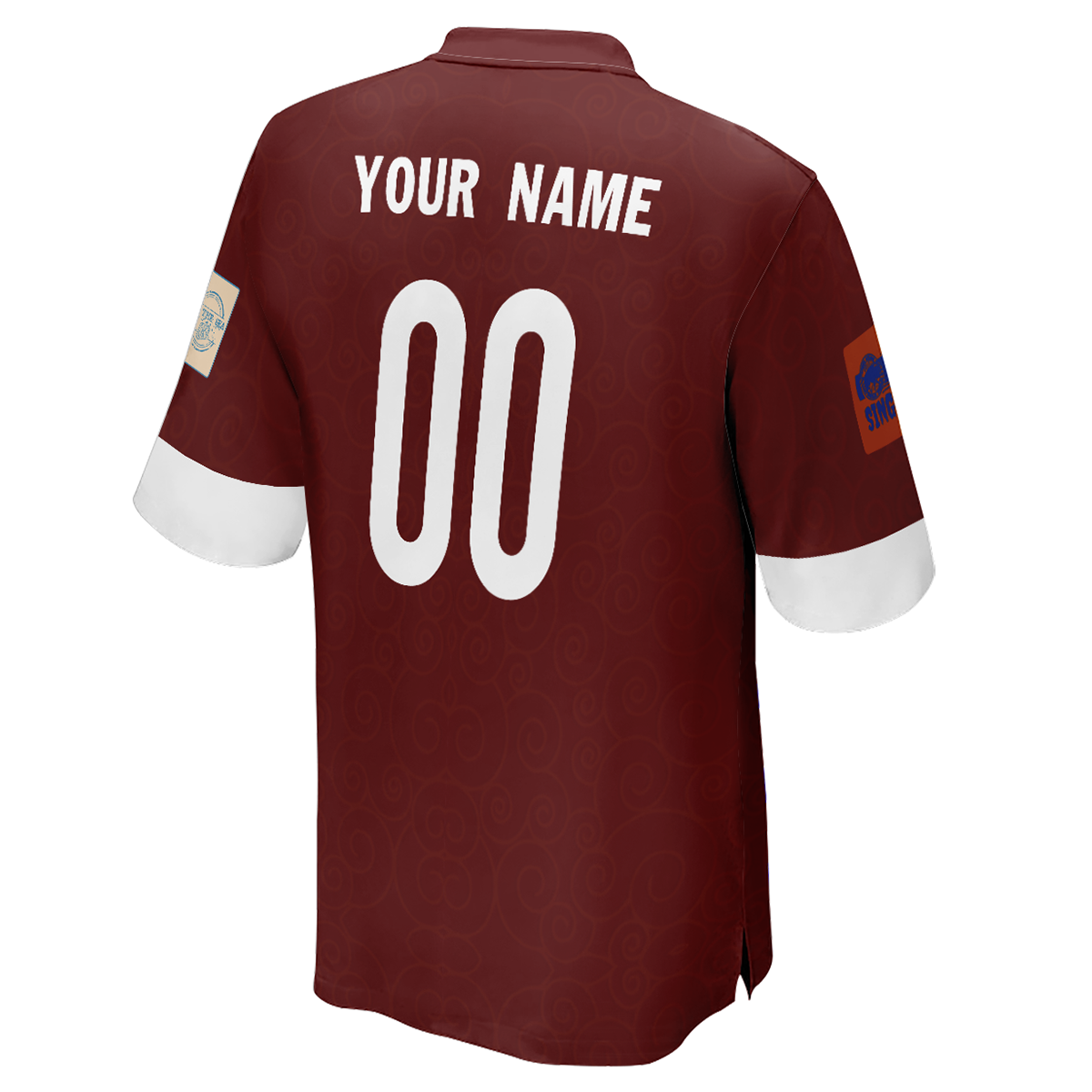 Maglia da calcio personalizzata da uomo in flanella Qatar World Cup con foto
