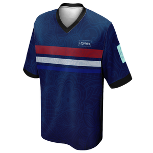Maglia da calcio personalizzata per la Coppa del mondo di Francia da uomo con logo