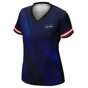 Maglia da calcio personalizzata Lax US World Cup da donna con nome